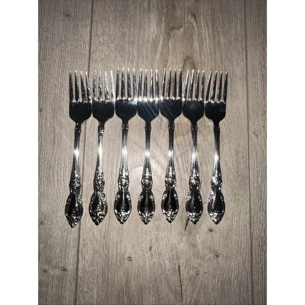 Oneida Community LOUISIANA 7 Salad Forks‎ 6-3/4
